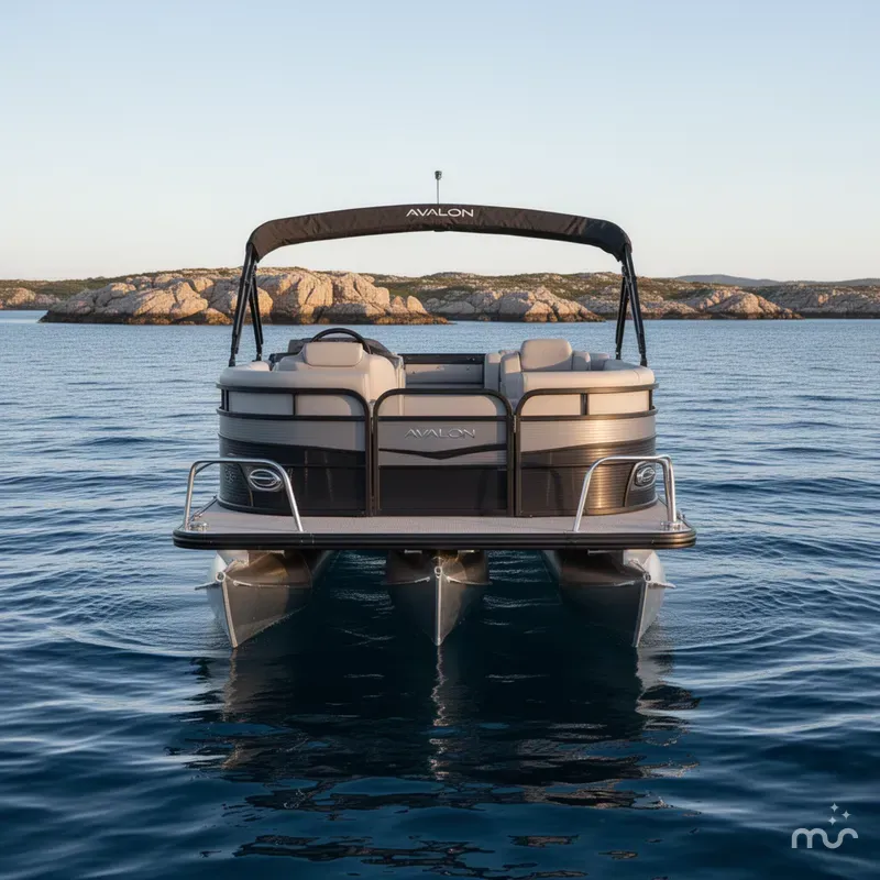 Slide: The Image of Avalon Venture 85 Versatile Rear Bench - 23' 2025 - 3