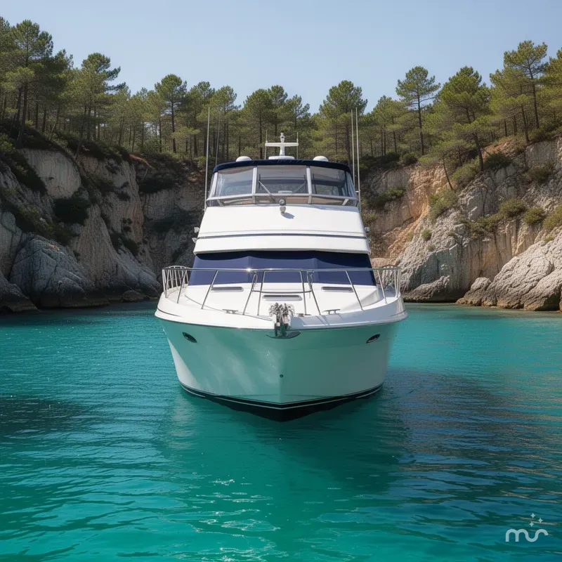 Slide: The Image of Carver Yachts 466 Motor Yacht 2001 - 1