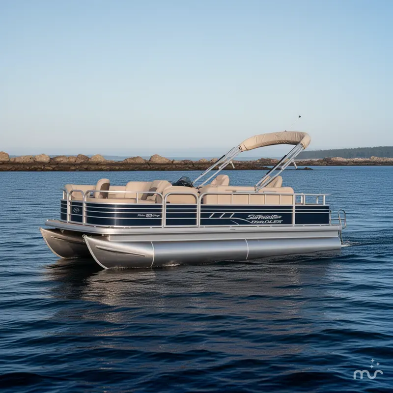 The Image of Sun Tracker Fishin' Barge 20 DLX 2023 - 0
