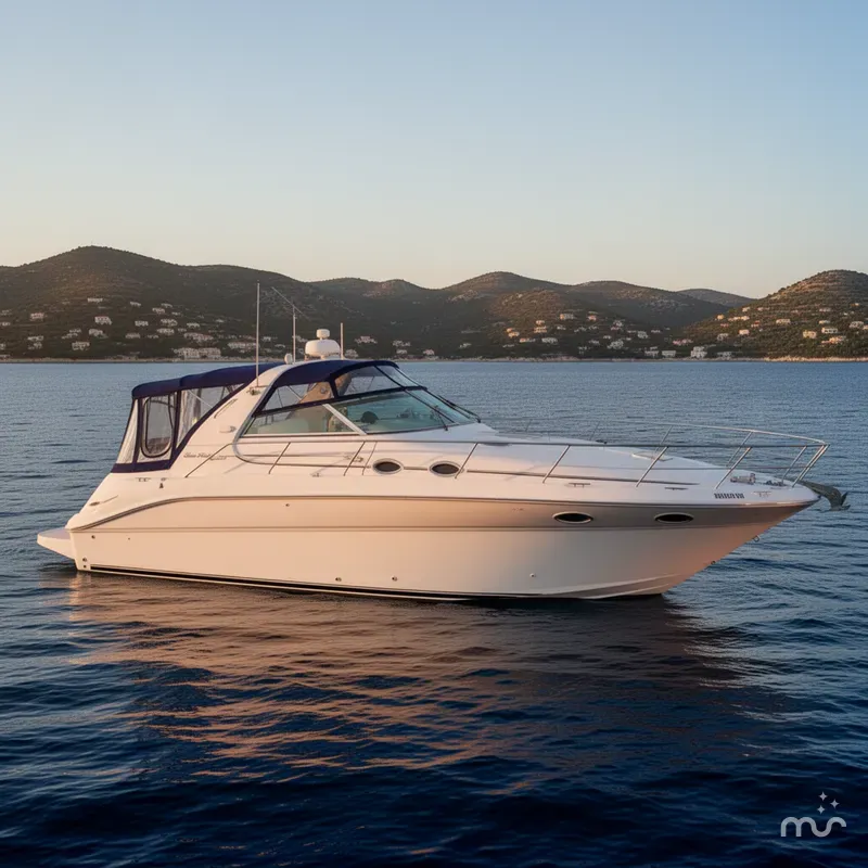 Slide: The Image of Sea Ray Sundancer 370 1995 - 2