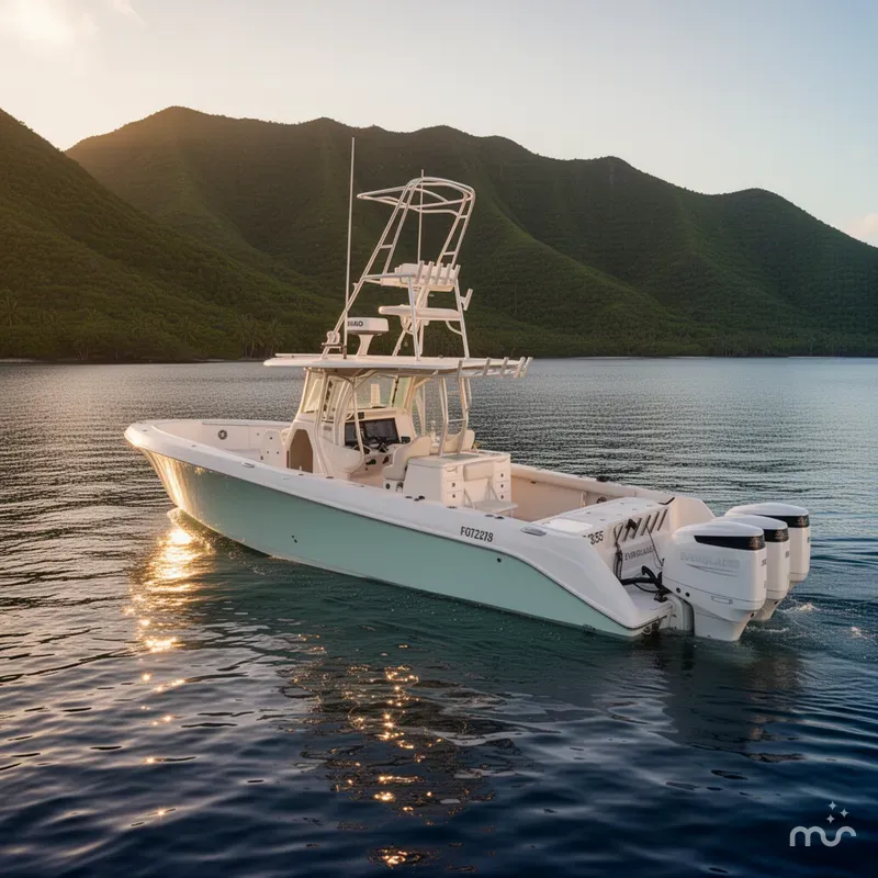 Slide: The Image of Everglades 355 Center Console 2008 - 4