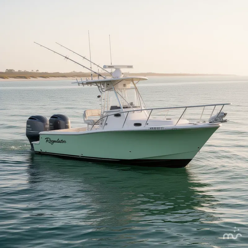 Slide: The Image of Regulator Marine 32 Forward Seating 2006 - 0