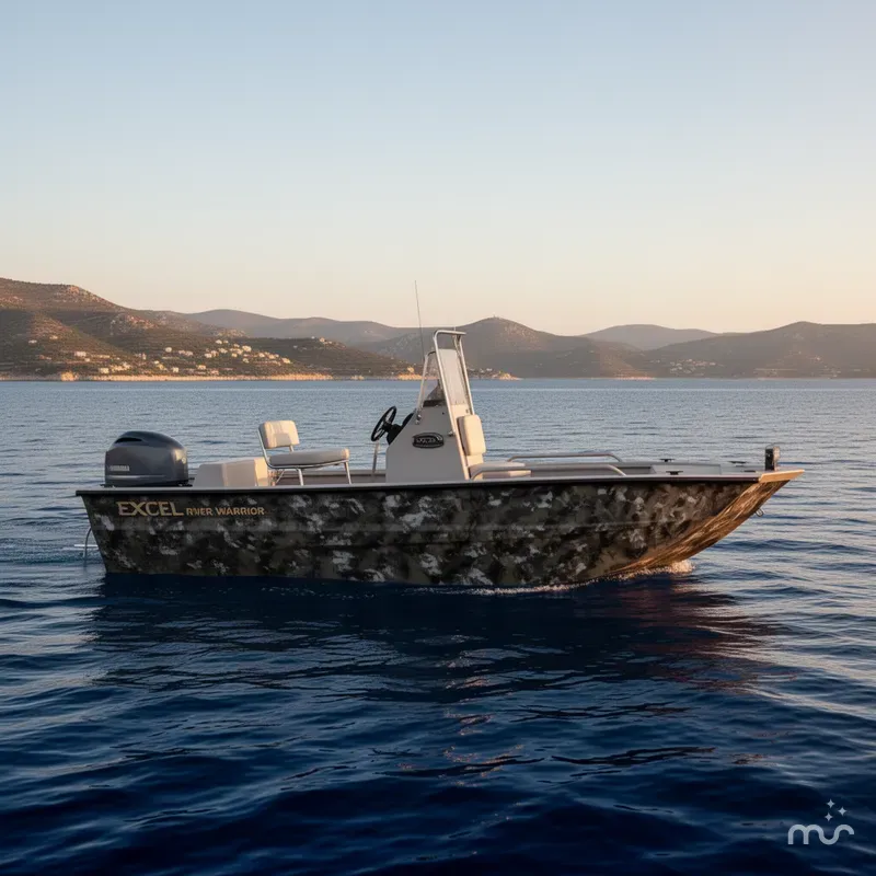 Slide: The Image of Excel 1751 SIDE CONSOLE RIVER WARRIOR 2025 - 2