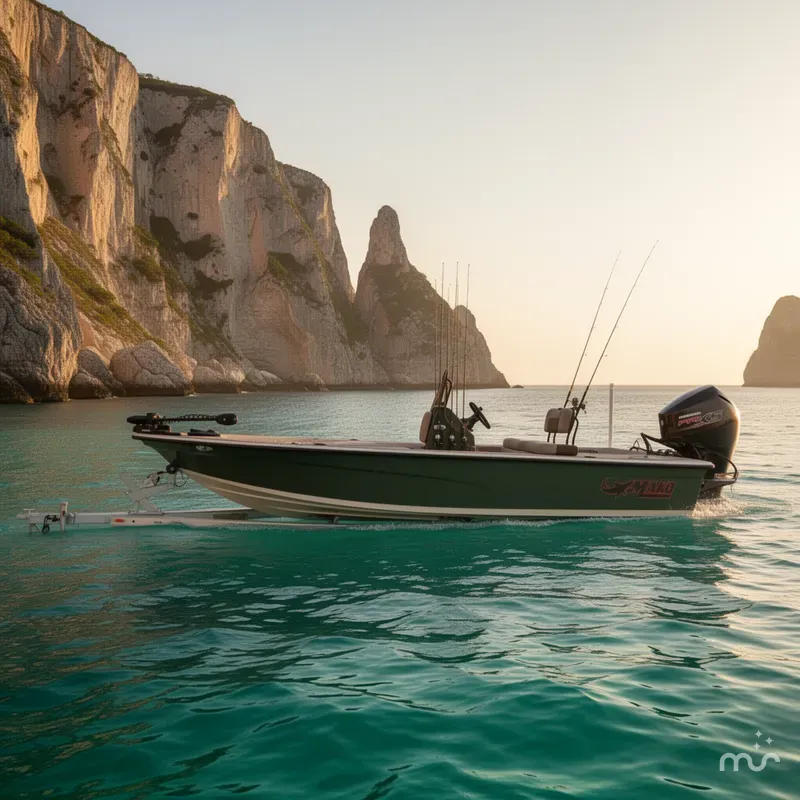 Slide: The Image of Mako 18 Pro Skiff Backwater Edition 2025 - 2