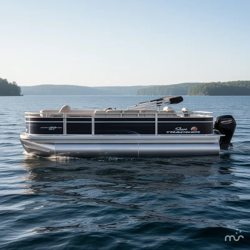 Slide: The Image of Sun Tracker SportFish 20 DLX 2025 - 2