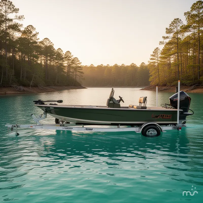 Slide: The Image of Mako 18 Pro Skiff Backwater Edition 2025 - 2