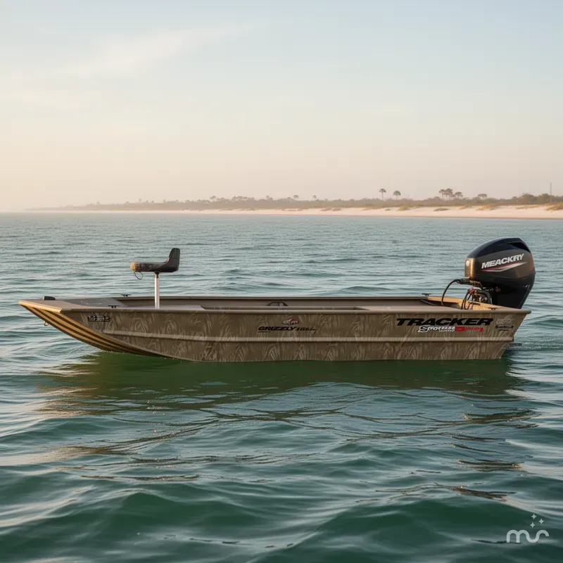 Slide: The Image of Tracker Grizzly 1654 T Sportsman 2025 - 0