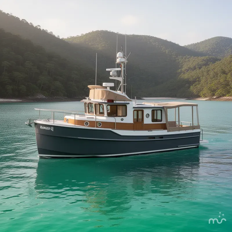Slide: The Image of Ranger Tug R-31 CB 2015 - 2