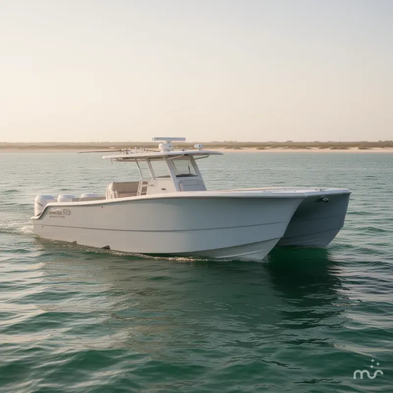Slide: The Image of Invincible 33 Catamaran 2022 - 0