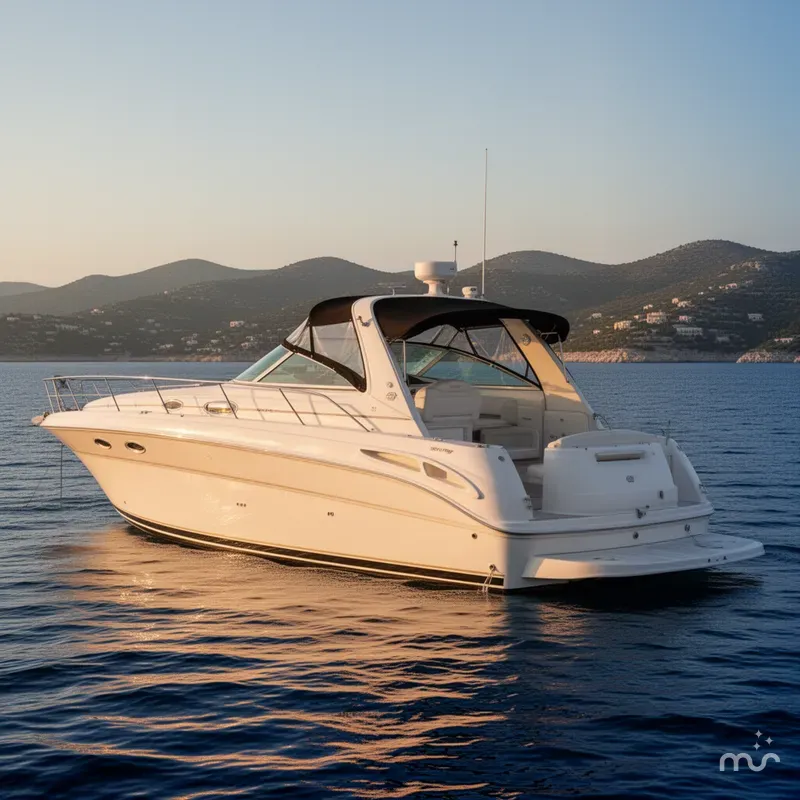 Slide: The Image of Sea Ray 380 Sundancer 1999 - 2