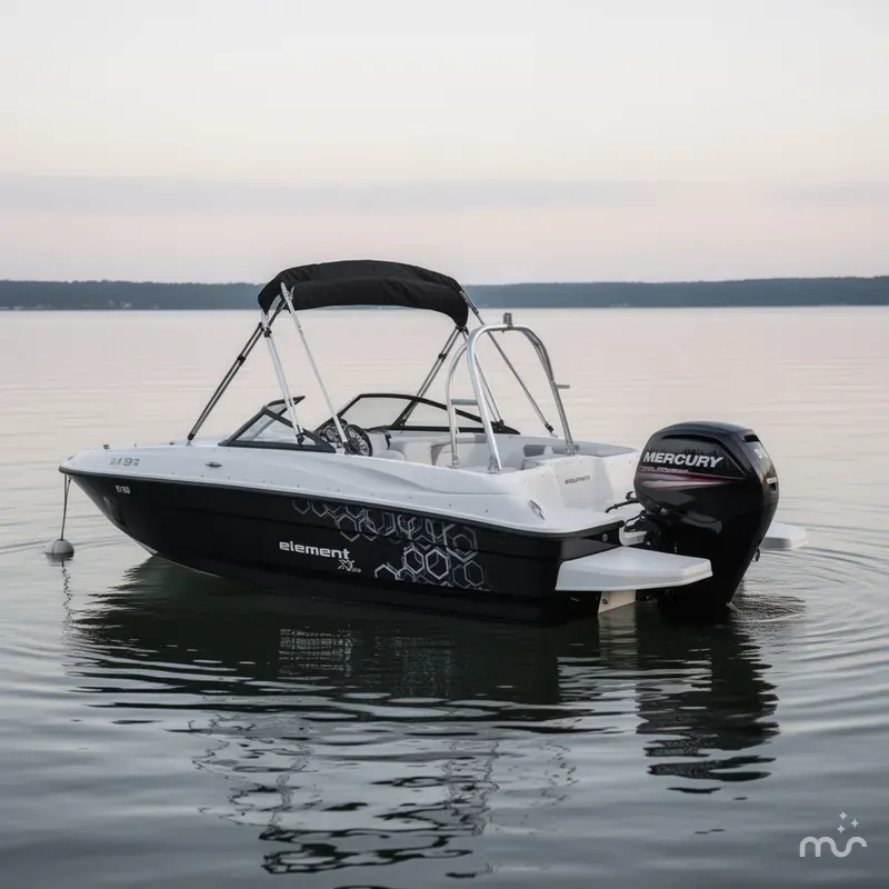 Slide: The Image of Bayliner Element E180 2015 - 2