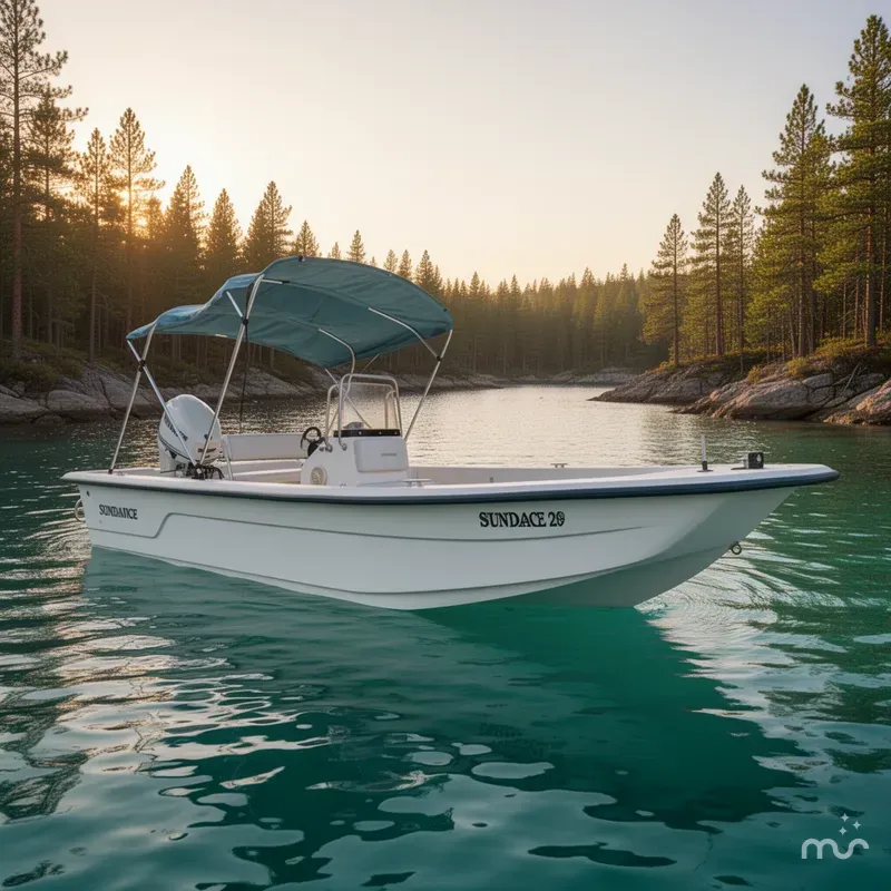 Slide: The Image of Sundance 20 Bay Skiff 2007 - 2