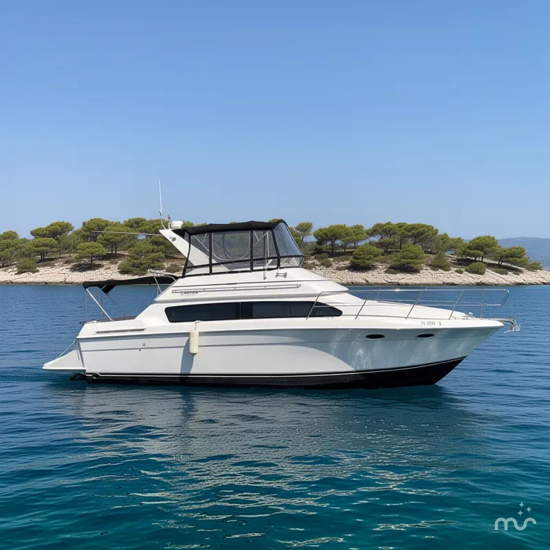 Slide: The Image of Carver Yachts 380 Santego 1998 - 2