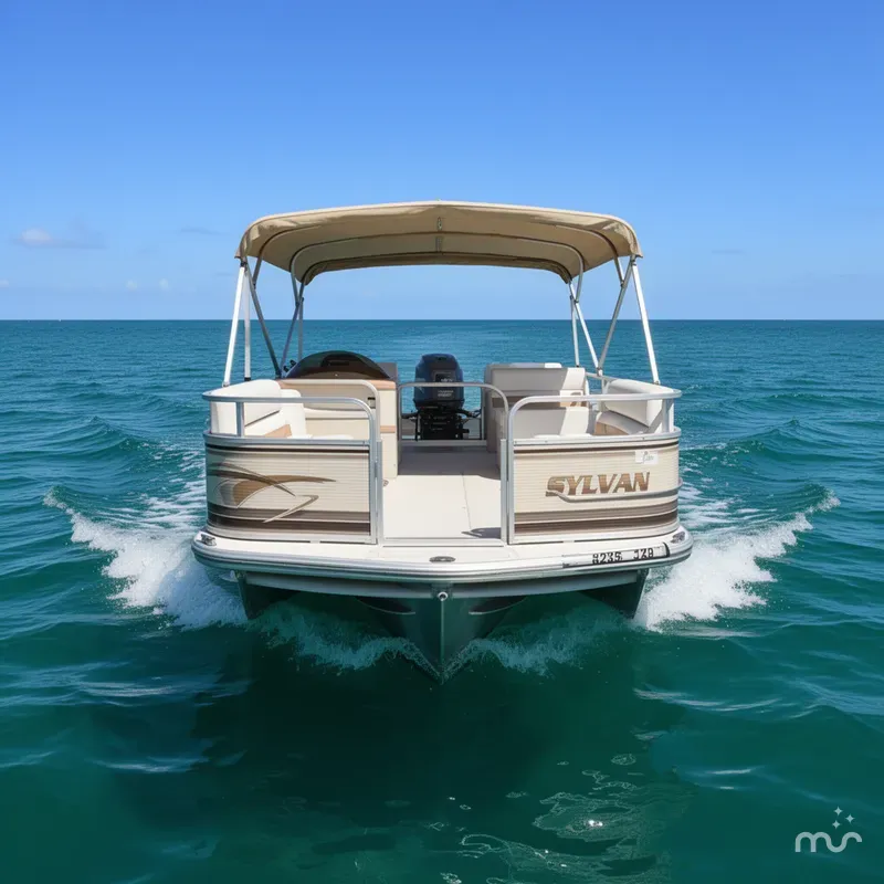 Slide: The Image of Sylvan Deck Boat 1997 - 3