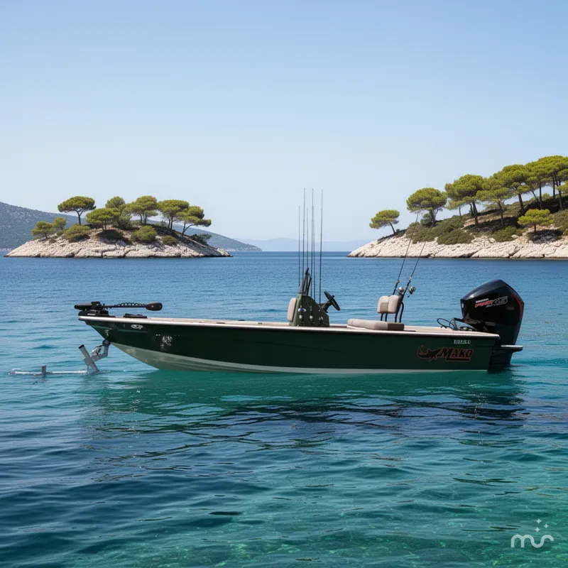 Slide: The Image of Mako 18 Pro Skiff Backwater Edition 2025 - 2