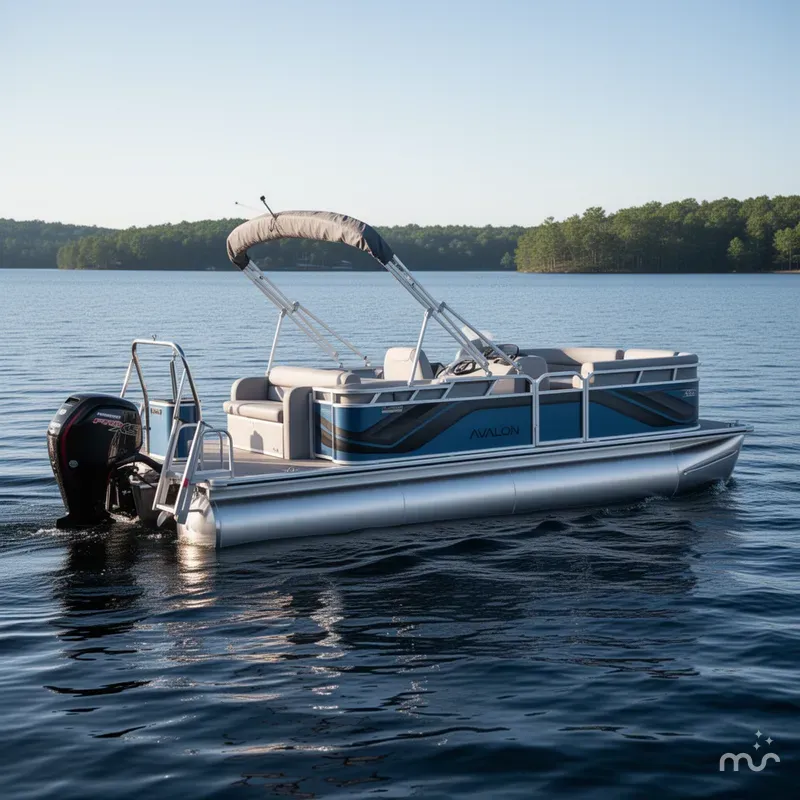 Slide: The Image of Avalon VENTURE 85 Cruise Rear Bench 2025 - 0