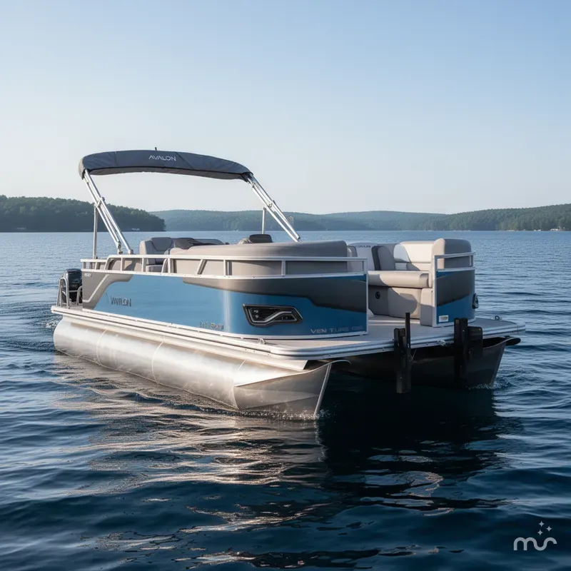 Slide: The Image of Avalon VENTURE 85 Cruise Rear Bench 2025 - 1