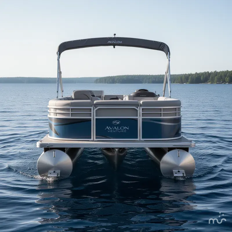 Slide: The Image of Avalon VENTURE 85 Cruise Rear Bench 2025 - 2