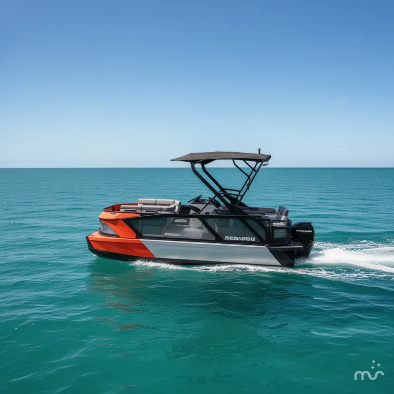 Slide: The Image of Sea-Doo Switch® Cruise 18 - 230 hp Galvanized 2024 - 0