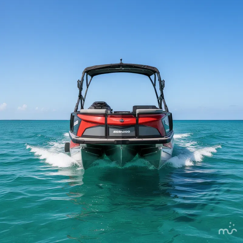Slide: The Image of Sea-Doo Switch® Cruise 18 - 230 hp Galvanized 2024 - 2