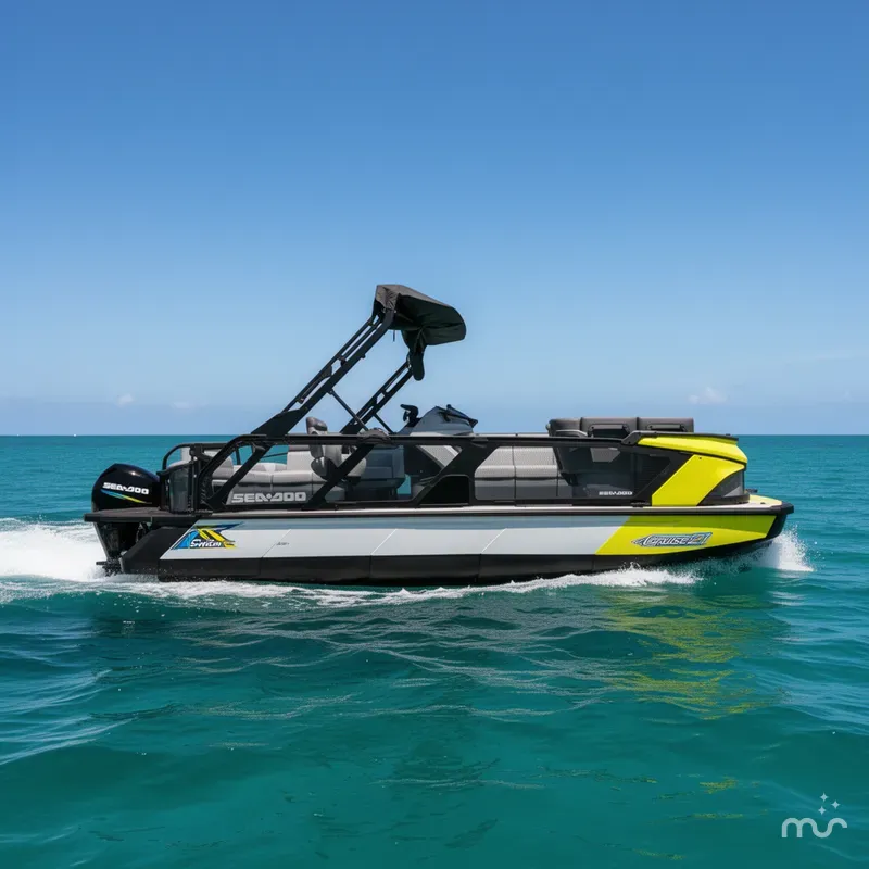 Slide: The Image of Sea-Doo Switch® Cruise 21 - 170 hp Galvanized 2024 - 1