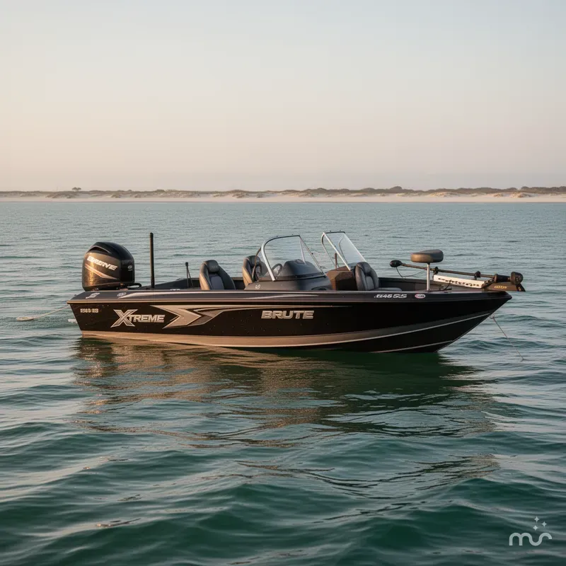 Slide: The Image of Xtreme Boats Brute 1648 SS 2025 - 1