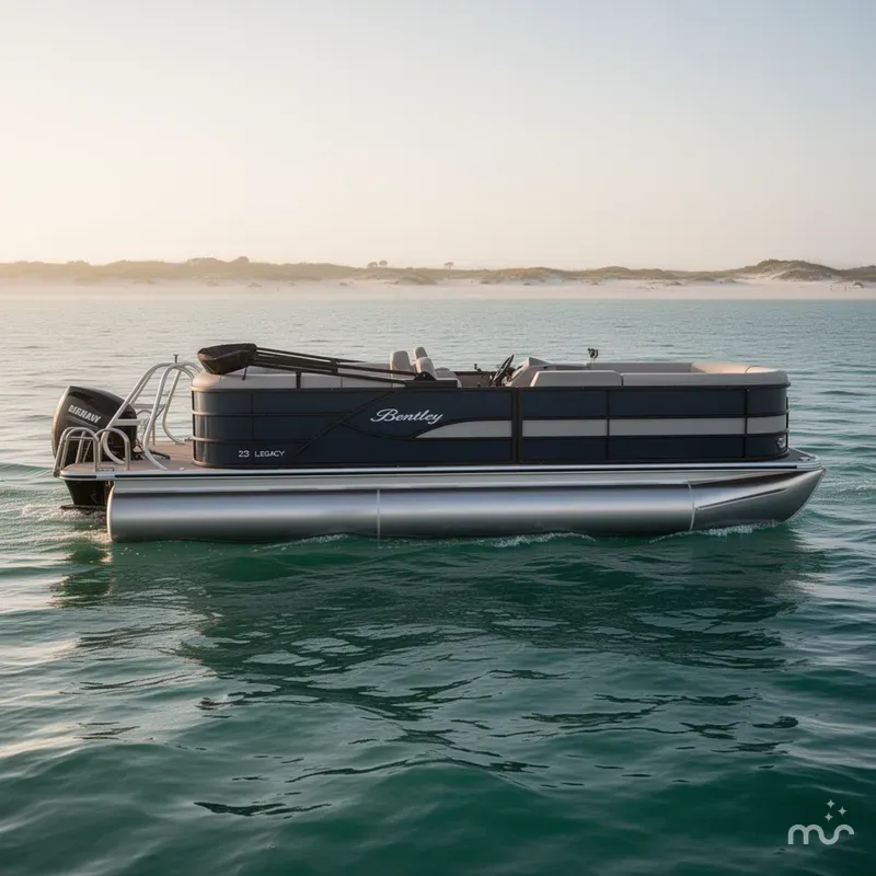 Slide: The Image of Bentley Pontoons Legacy Navigator 223 2025 - 0