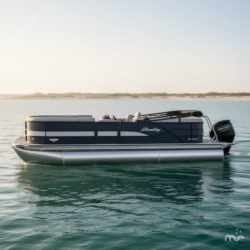 Slide: The Image of Bentley Pontoons Legacy Navigator 223 2025 - 1