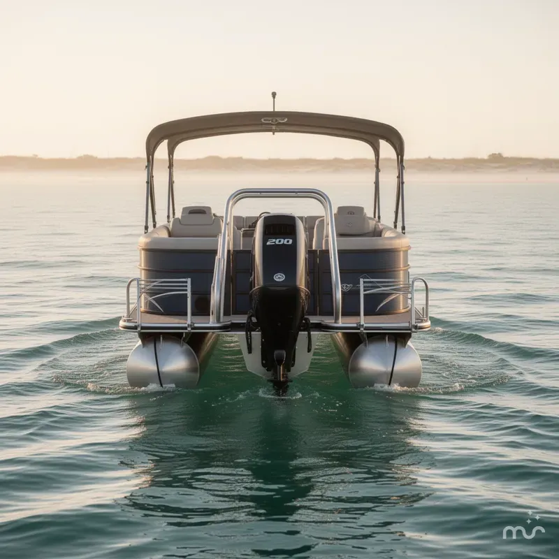 Slide: The Image of Bentley Pontoons Legacy Navigator 223 2025 - 2