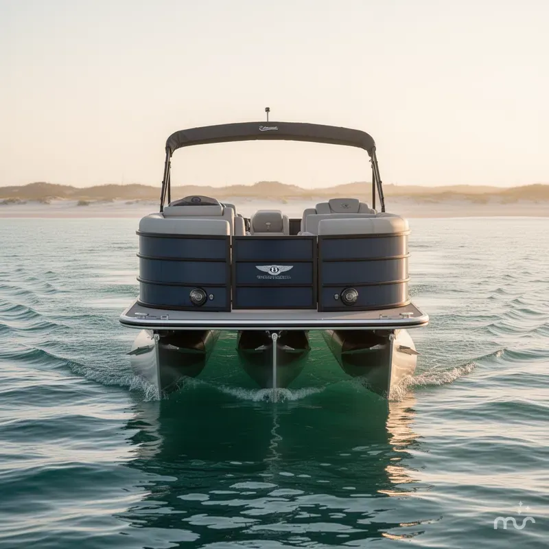 Slide: The Image of Bentley Pontoons Legacy Navigator 223 2025 - 3