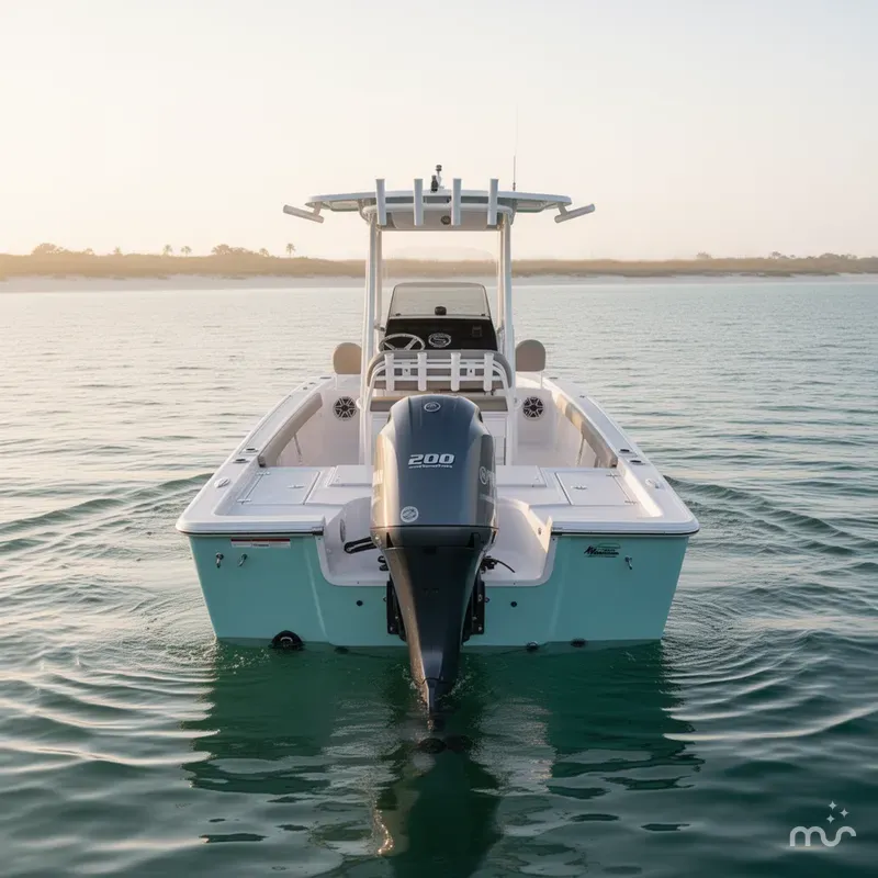 Slide: The Image of Sportsman Masters 227 Bay Boat 2023 - 2