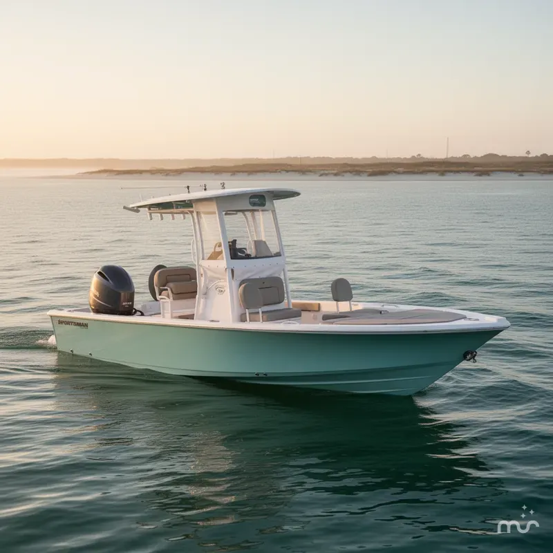 Slide: The Image of Sportsman Masters 227 Bay Boat 2023 - 3