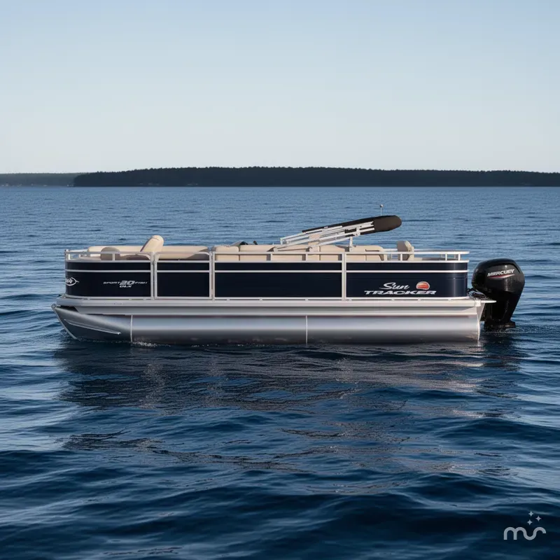 Slide: The Image of Sun Tracker SportFish 20 DLX 2025 - 0