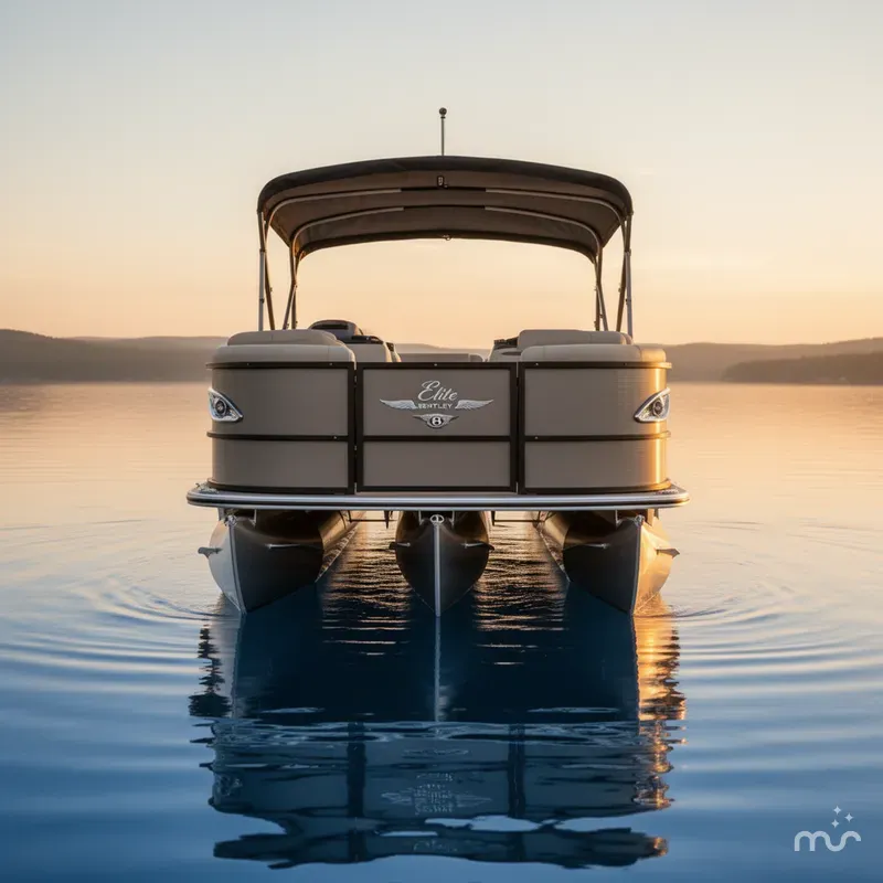 Slide: The Image of Bentley Pontoons 223 Bentley Elite Admiral 2019 - 2