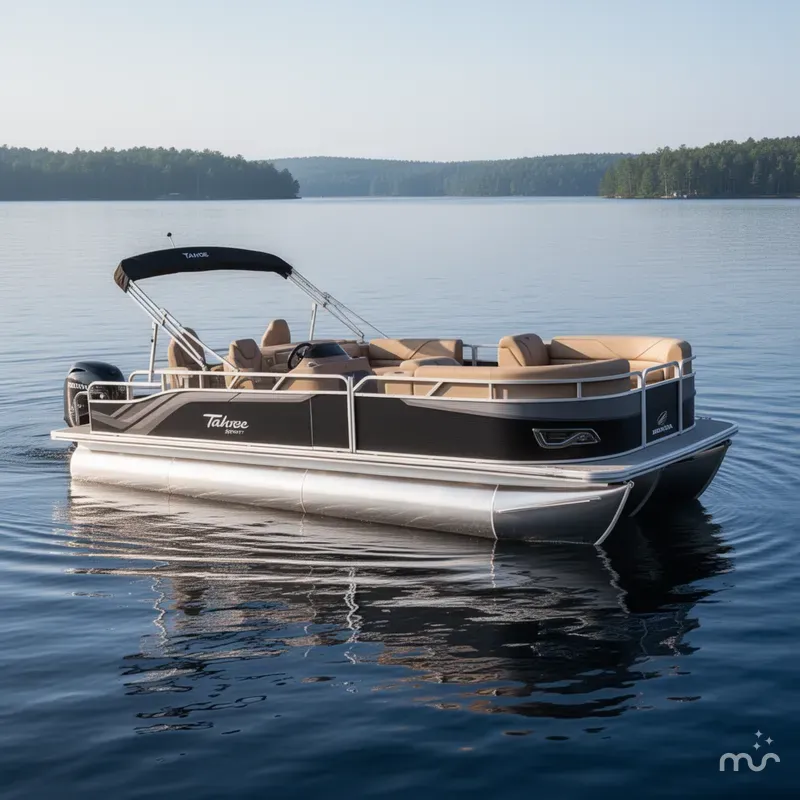 Slide: The Image of Tahoe Sport 2385 Rear Fish & Honda 4-Stroke EFI 2025 - 2