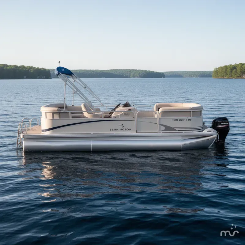 Slide: The Image of Bennington 186L Pontoon 2005 - 0