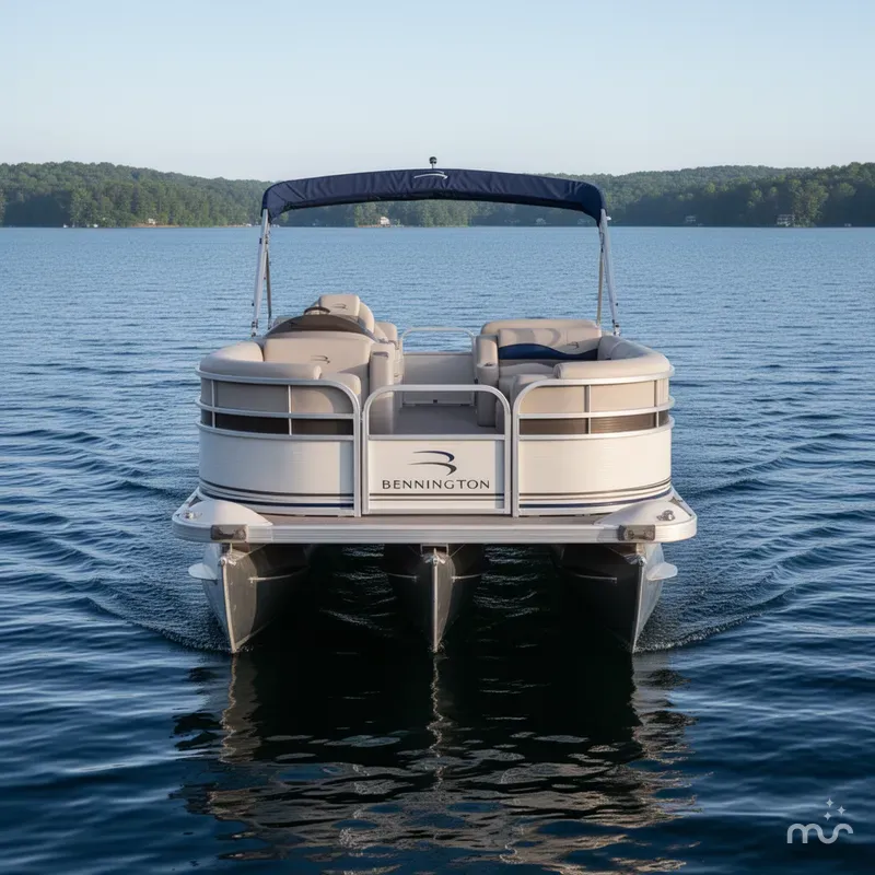 Slide: The Image of Bennington 186L Pontoon 2005 - 2