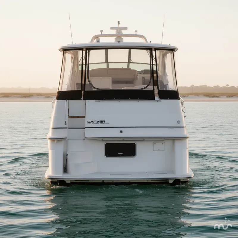 Slide: The Image of Carver 396 Aft Cabin Motoryacht 2001 - 2