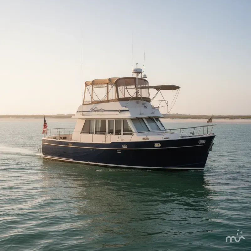 Slide: The Image of Mainship 430 Aft Cabin 3SR 2006 - 1