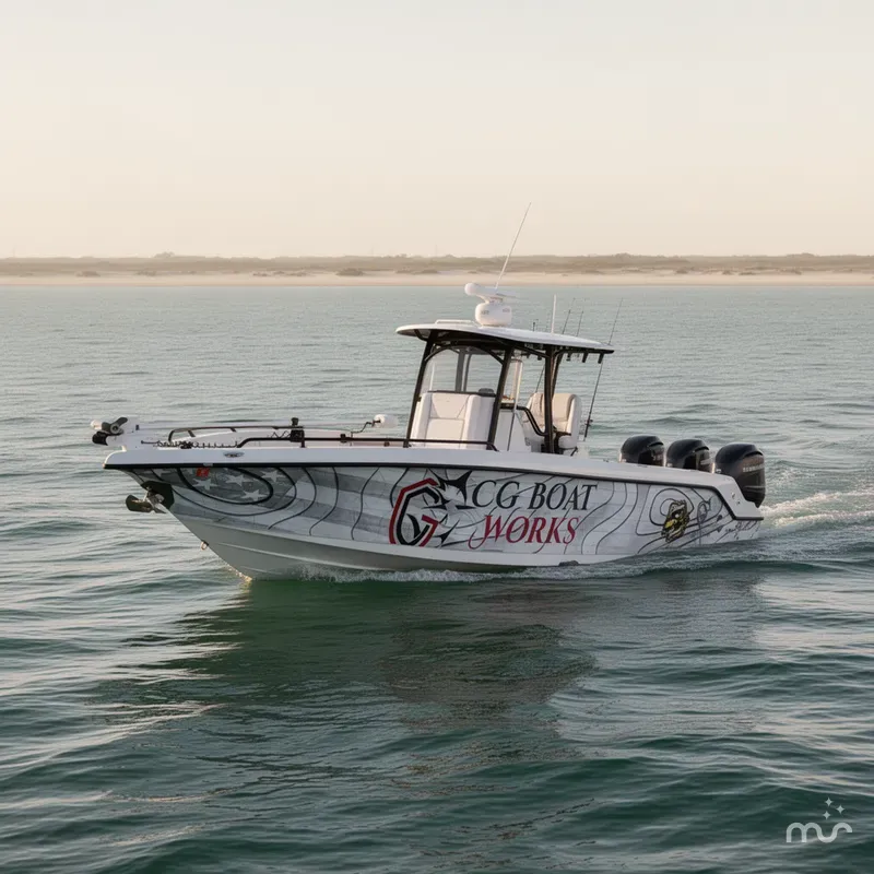 Slide: The Image of CG Boat Works 35 M-Series 2022 - 0