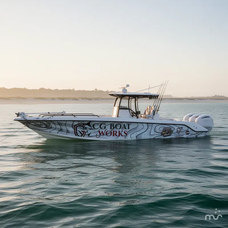 Slide: The Image of CG Boat Works 35 M-Series 2022 - 1