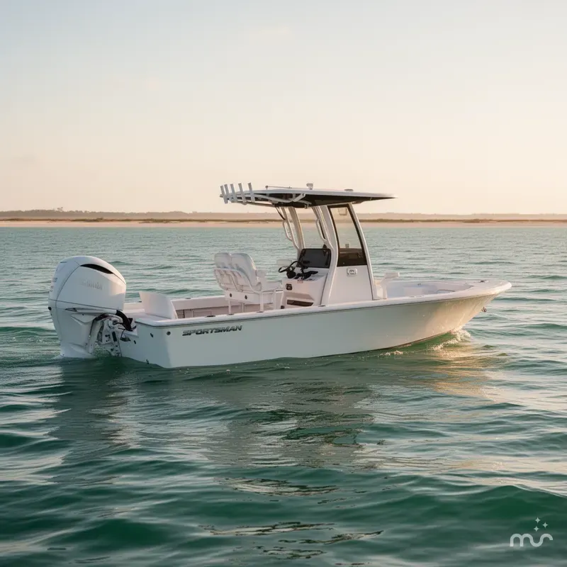 Slide: The Image of Sportsman Masters 247OE Bay Boat 2025 - 0