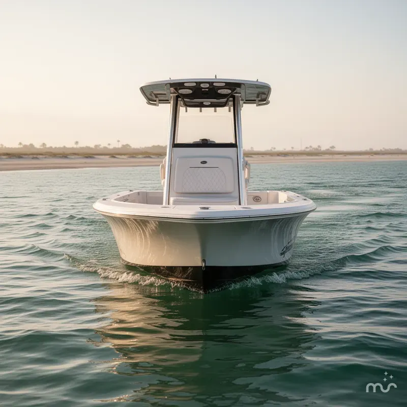 Slide: The Image of Sportsman Masters 247OE Bay Boat 2025 - 1