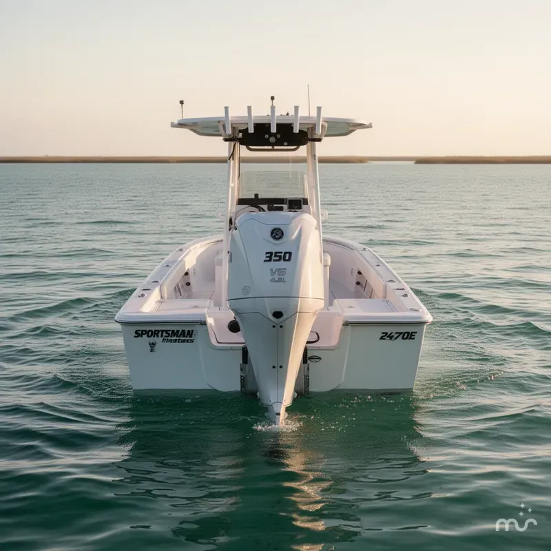 Slide: The Image of Sportsman Masters 247OE Bay Boat 2025 - 3