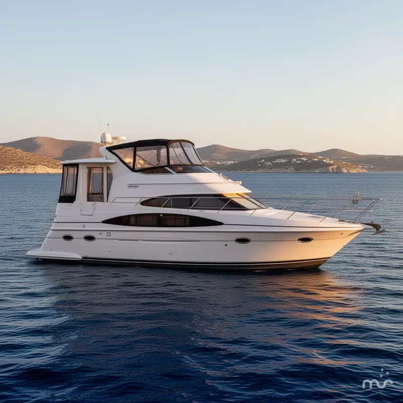 Slide: The Image of Carver Yachts 396 Motor Yacht 2002 - 2