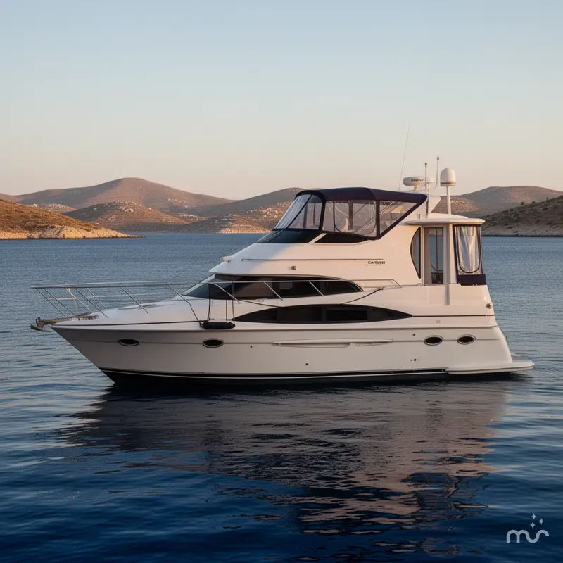 Slide: The Image of Carver Yachts 396 Motor Yacht 2002 - 4