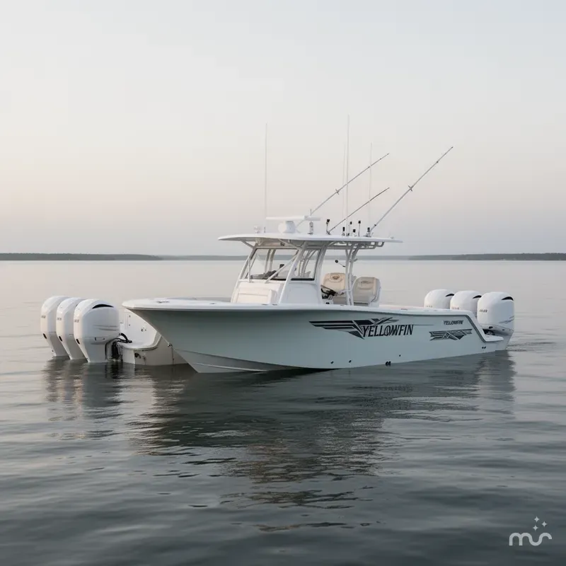 Slide: The Image of Yellowfin 39 Offshore 2025 - 2
