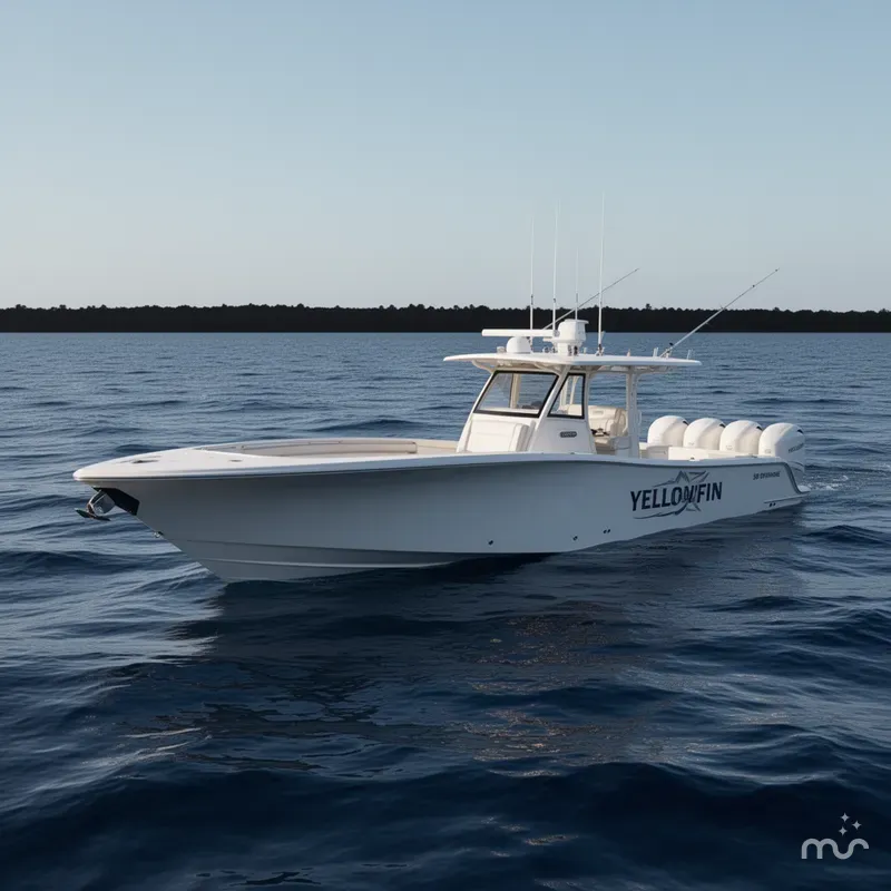 Slide: The Image of Yellowfin 39 Offshore 2025 - 2