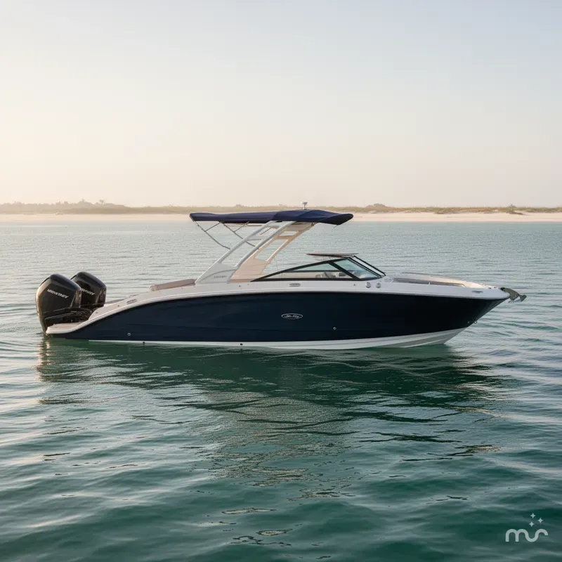 Slide: The Image of Sea Ray SDX 290 Outboard 2021 - 0