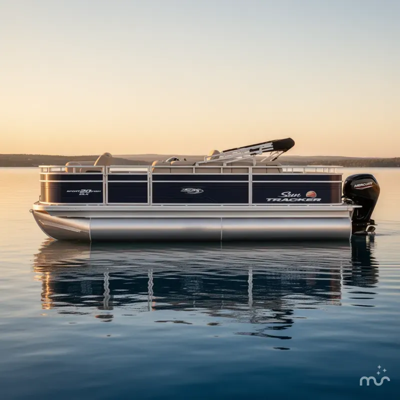 Slide: The Image of Sun Tracker SportFish 20 DLX 2025 - 2